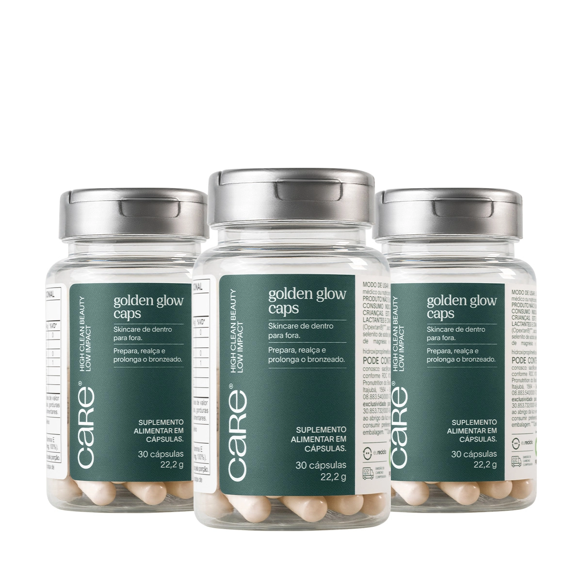 Produto Kit_Care_Natural_Beauty_Golden_Glow_Caps_Evas_1