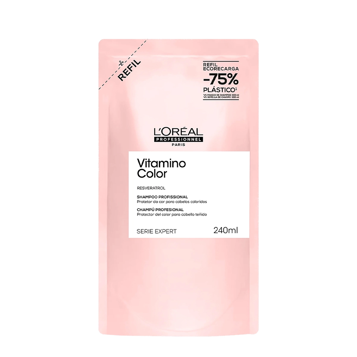 L'Oréal Professionnel Vitamino Color Resveratrol Refil - Shampoo 240ml