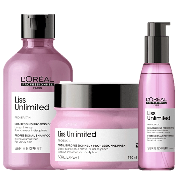 Kit_L-Oreal_Professionnel_Liss_Unlimited_Shampoo_Mascara_Oleo_Evas_1 Produto Kit_L-Oreal_Professionnel_Liss_Unlimited_Shampoo_Mascara_Oleo_Evas_1