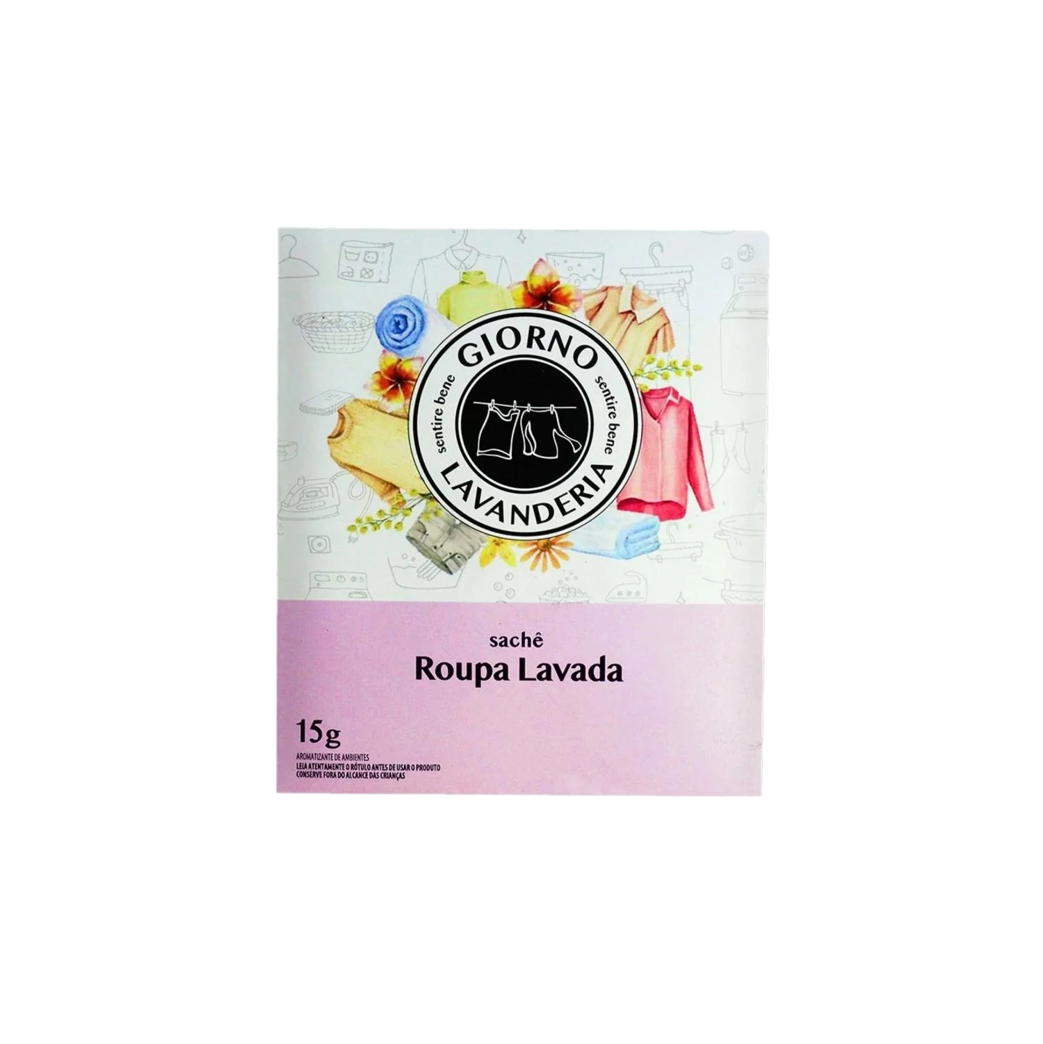 Giorno Casa Sentire Bene Roupa Lavada - Sachê Aromatizante De Ambiente 15g