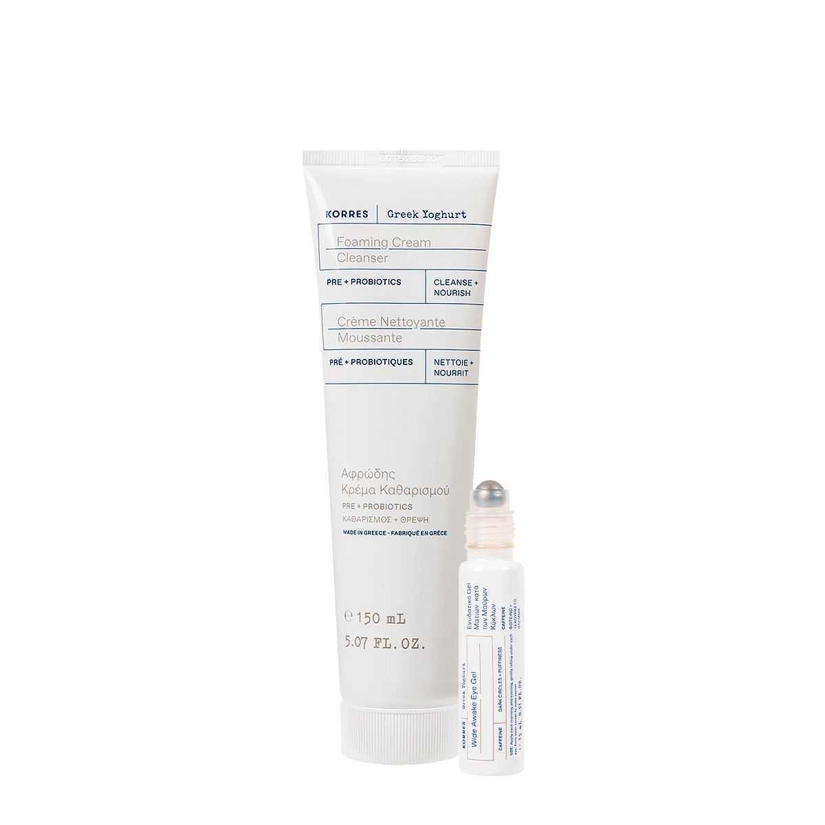 Kit Korres Greek Yoghurt Espuma Eye Sérum (2 Produtos)