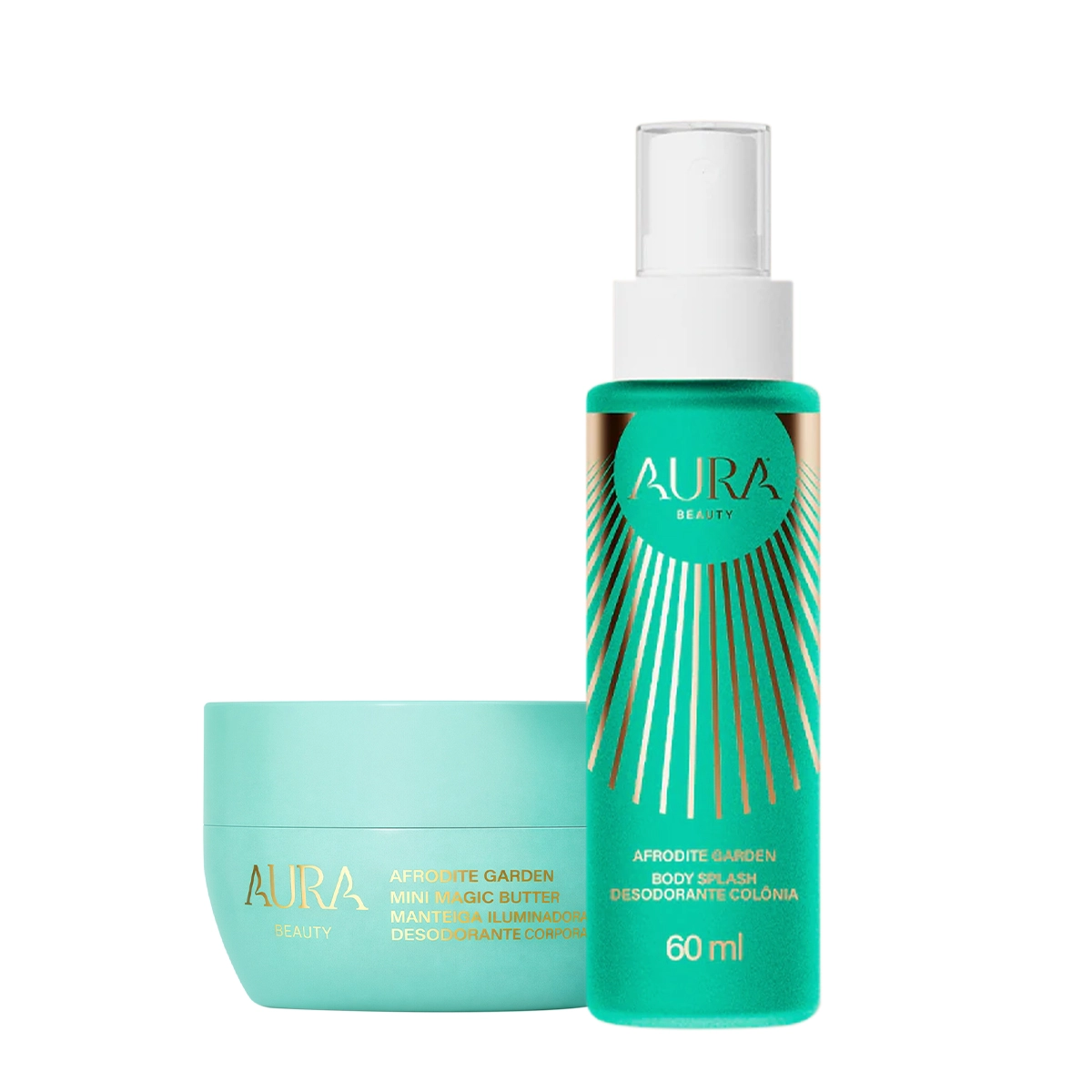Aura Beauty Kit Afrodite Garden Travel Size (2 Produtos)