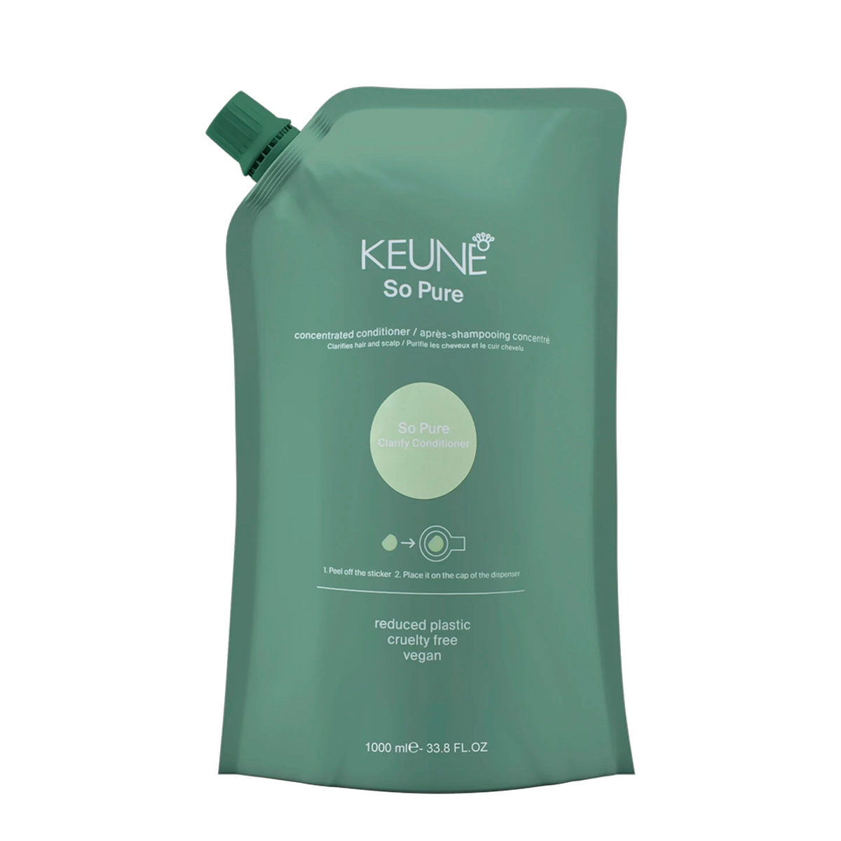 Condicionador Keune So Pure Clarify Refil 1 Litro
