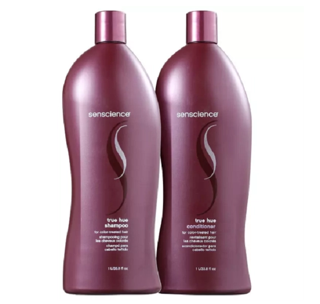 Kit Shampoo E Condicionador Senscience True Hue 1 Litro
