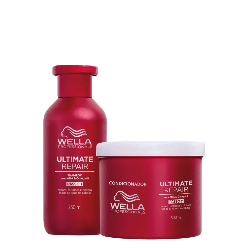 Kit Wella Ultimate Repair Shampoo E Máscara (2 Produtos)