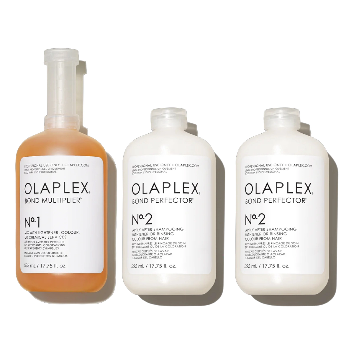 2本セットOlaplex Bond Multiplier No.1 525ml Oferta Olaplex Kit Bond Multiplier Protector Salon Intro | Evas