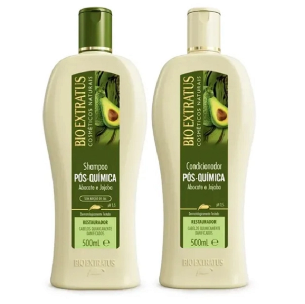 Kit Bio Extratus Pós Química Duo 500ml