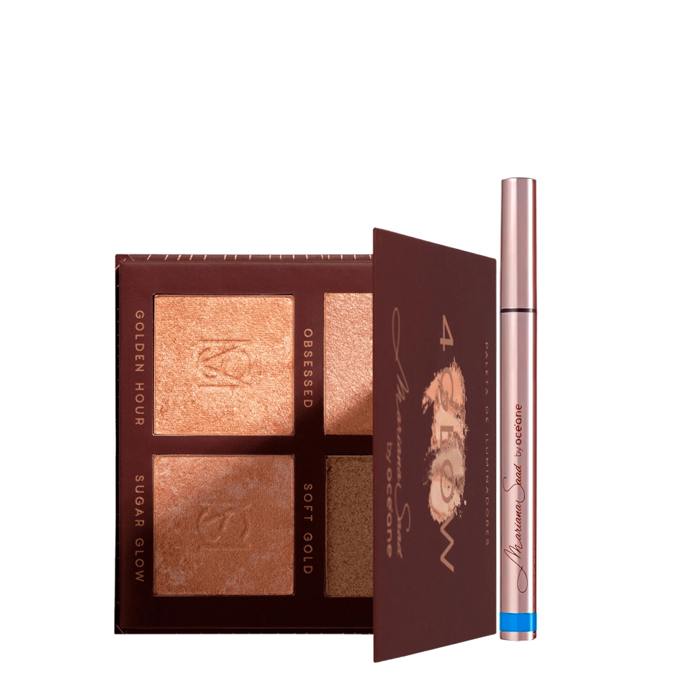 Produto Kit_Mariana_Saad_by_Oceane_4Glow_Paleta_de_Iluminador_e_Caneta_Delineadora_Blue_Evas_1