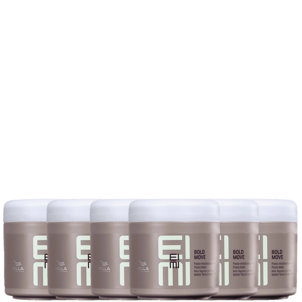 Kit Wella Professionals EIMI Bold Move - Pasta Modeladora 150ml (6 Unidades)