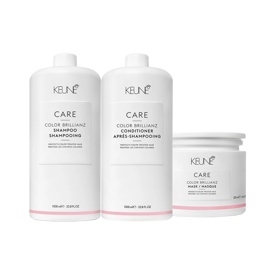 Kit Keune Color Brillianz - Home Care Litro (3 Produtos)
