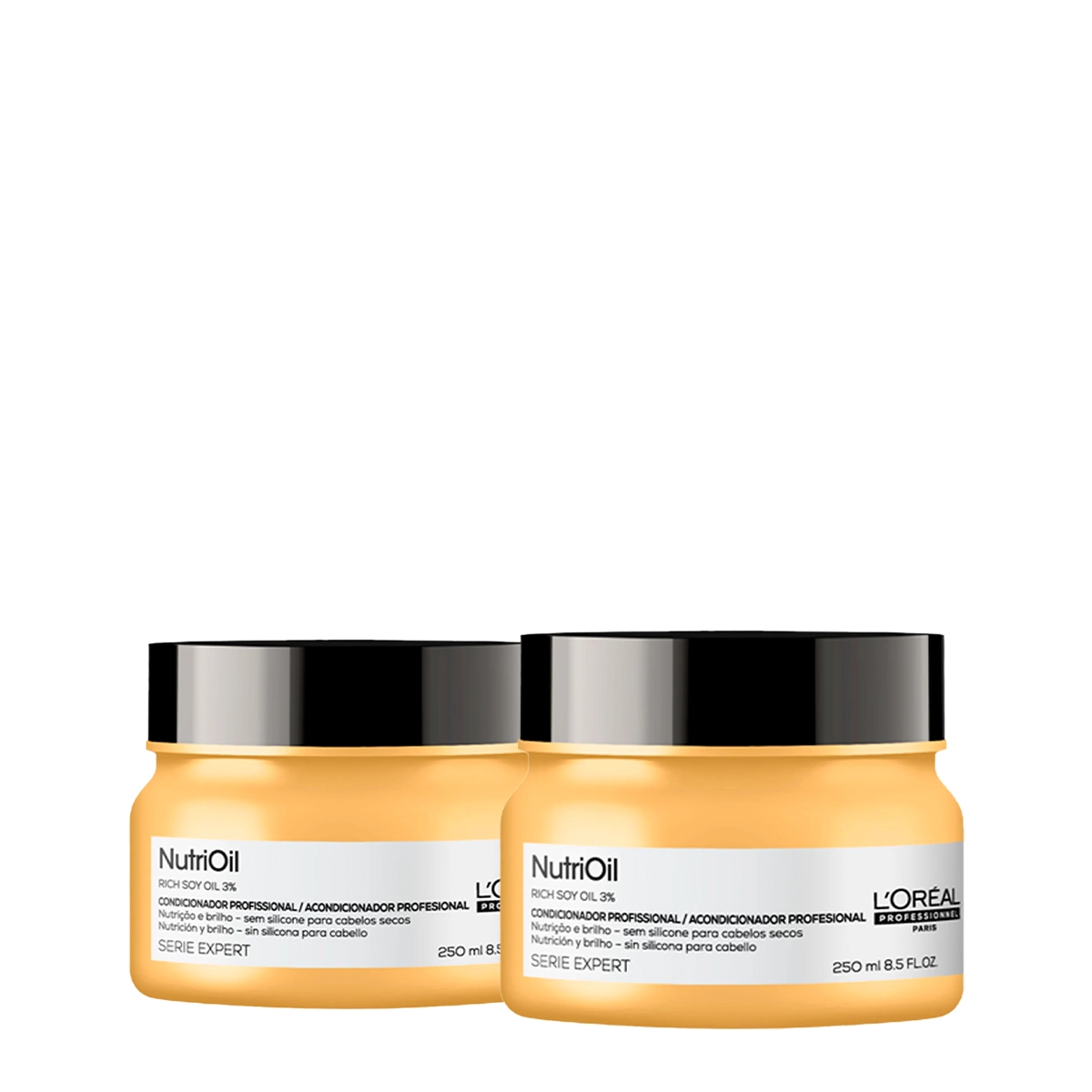 Kit L'Oréal Professionnel NutriOil - Máscara Capilar 250ml (2 Unidades)