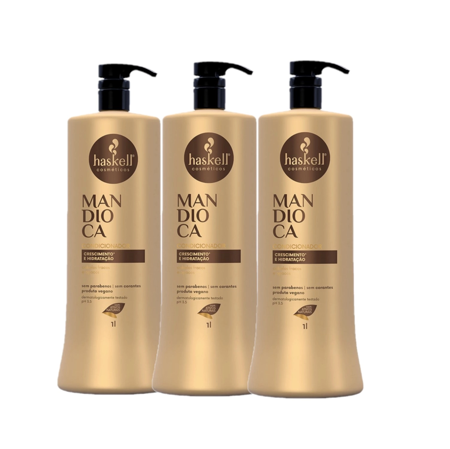 Kit_Haskell_Mandioca_Condicionador_1L_3_unidades_Evas_1 Produto Kit_Haskell_Mandioca_Condicionador_1L_3_unidades_Evas_1