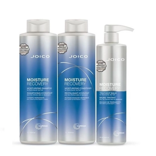 Joico Moisture Recovery Shampoo+Condicionador 1L+Mascara 500ml