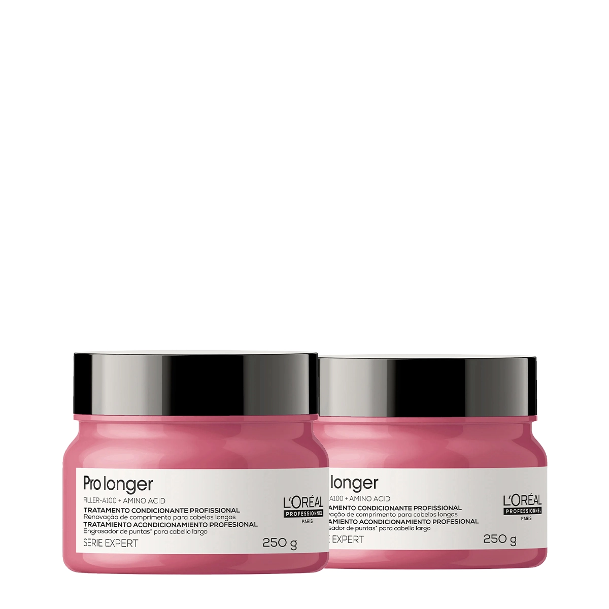 Kit L'Oréal Professionnel Serie Expert Pro Longer - Máscara Capilar 250g (2 Unidades)