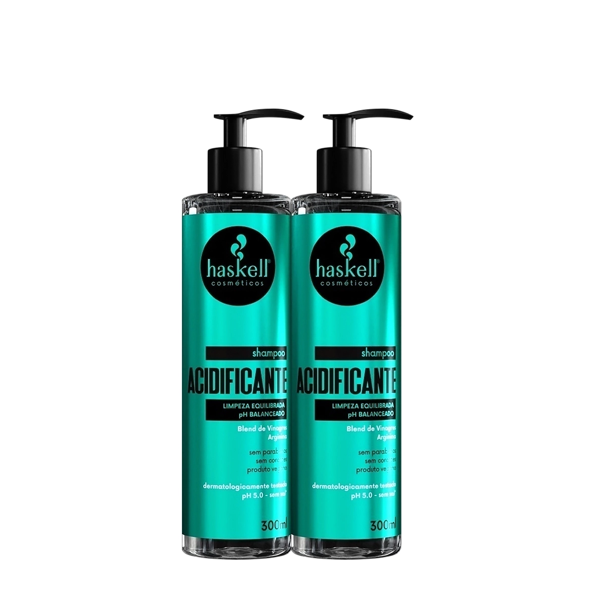 Kit Haskell Acidificante Ph 5.0 Shampoo Extra (2 Unidades)