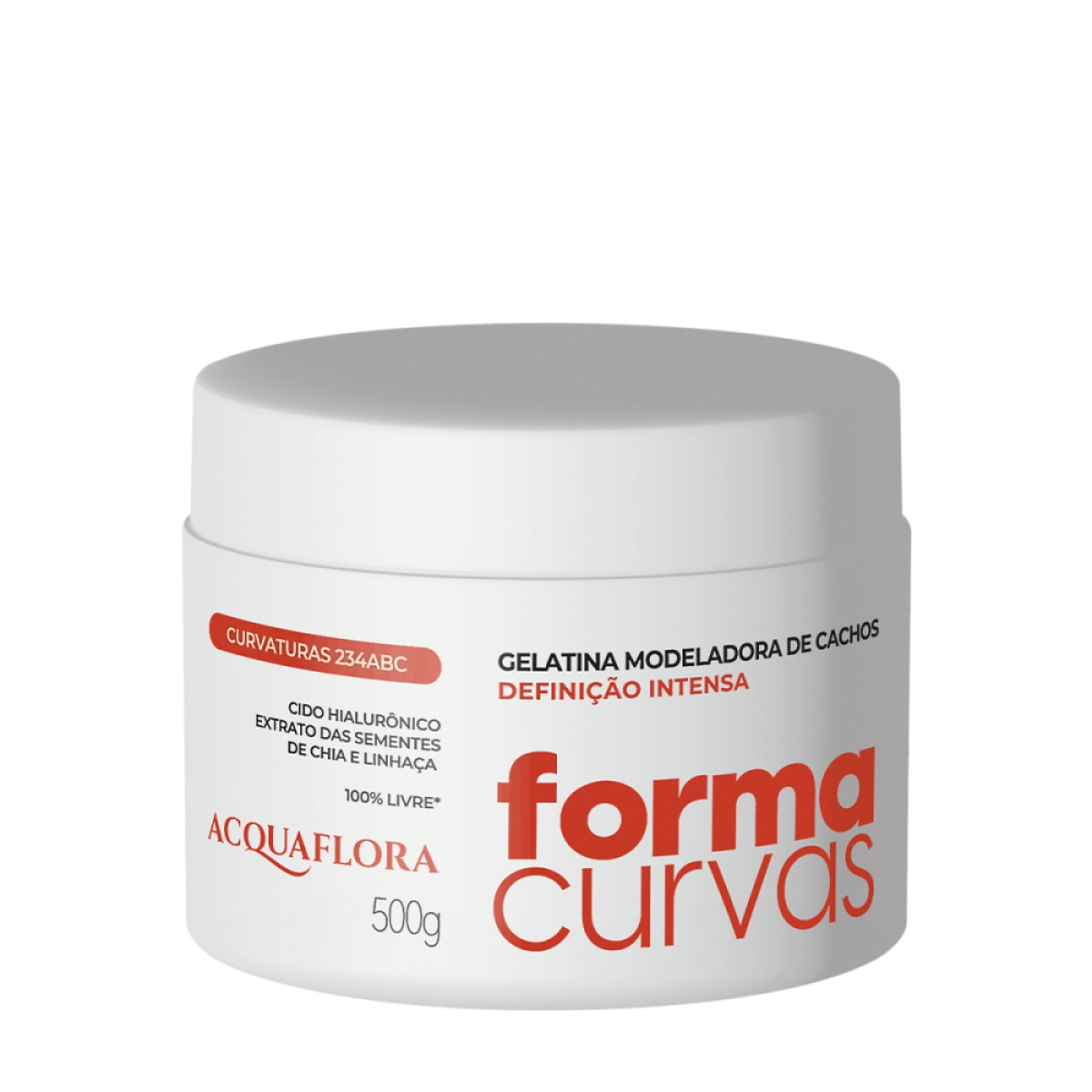 Acquaflora Forma Curvas Definição Intensa - Gelatina Ativadora De Cachos 500g