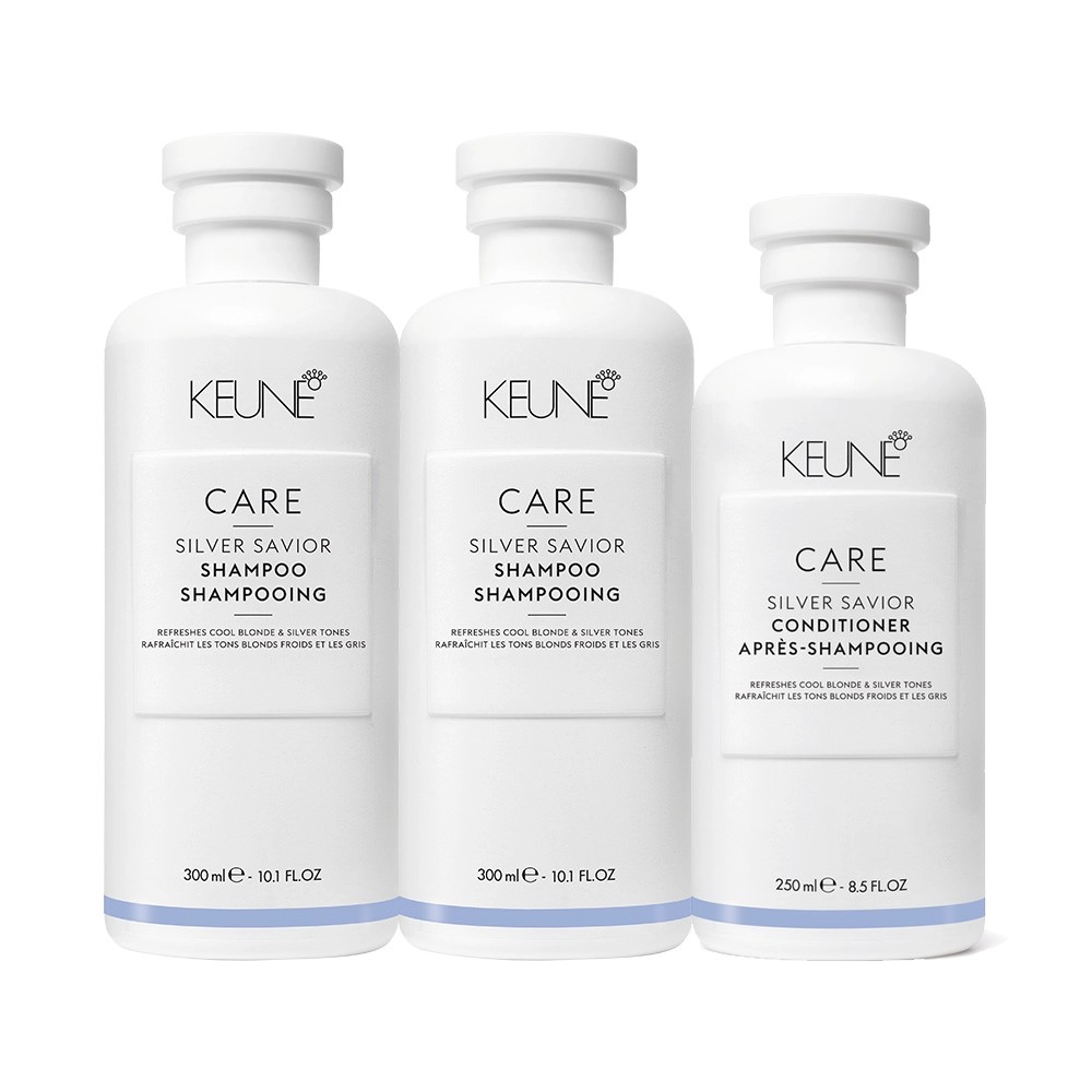 Kit Keune Care Silver Savior Shampoo Extra Condicionador (3 Produtos)