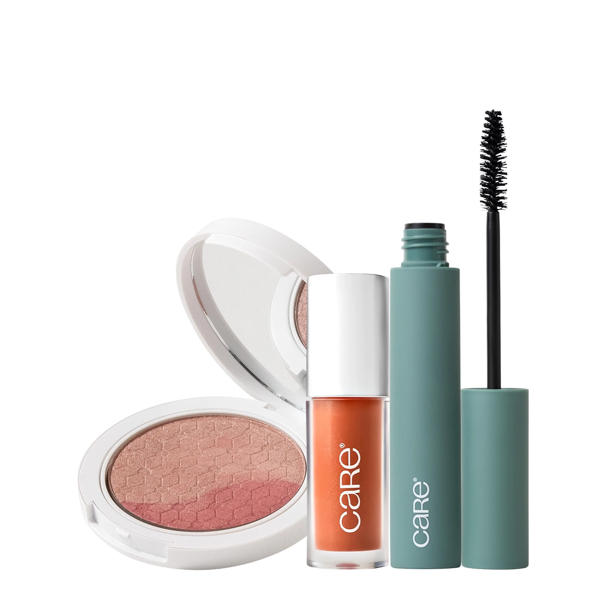 Produto Kit_Care_Natural_Beauty_Bronzer_Iluminador_Lip_Oil_Mascara_Evas_1