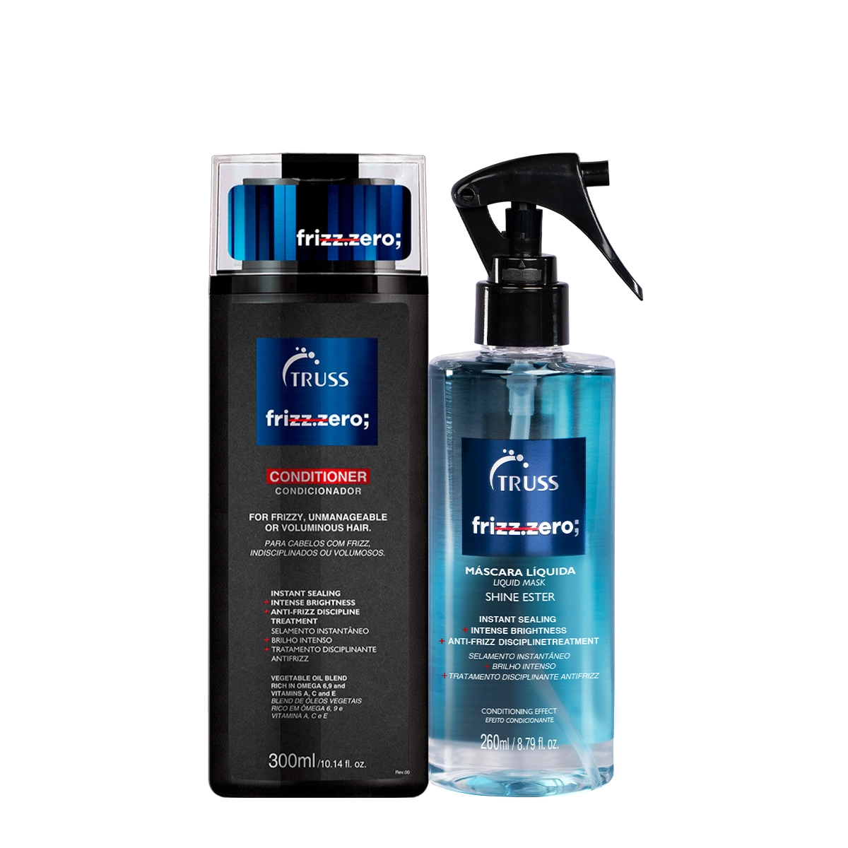 Kit Truss Frizz Zero Tratamento Disciplinante (2 Produtos)