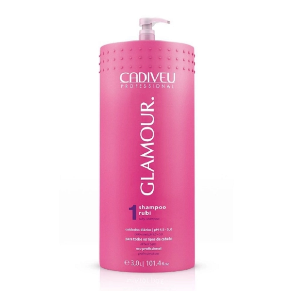 Cadiveu Glamour Rubi Shampoo 3L