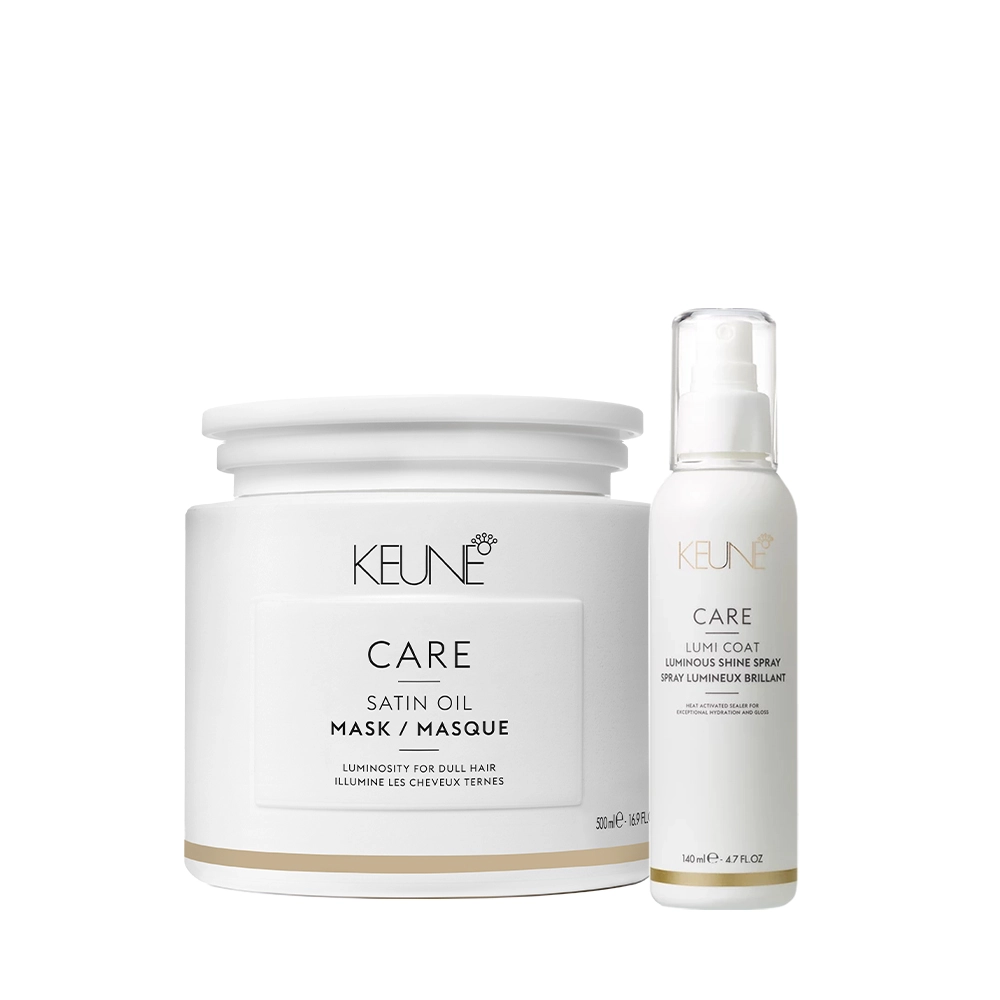 Kit Keune Care Satin Oil Máscara E Lumi Coat (2 Produtos)