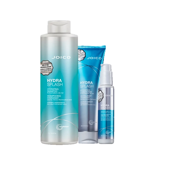 Joico Hydra Splash Shampoo 1L Condicionador 250ml Leave-in 100ml
