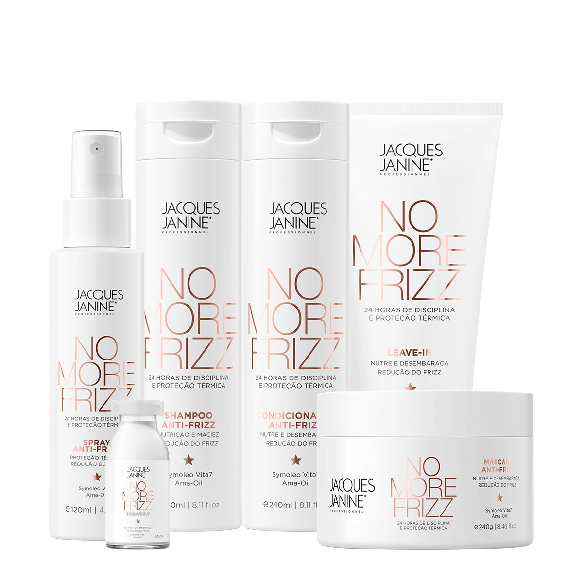 Produto Kit_Jacques_Janine_Professionnel_No_More_Frizz_Duo_Mascara_Spray_Leave-in_e_Ampola_Evas_1