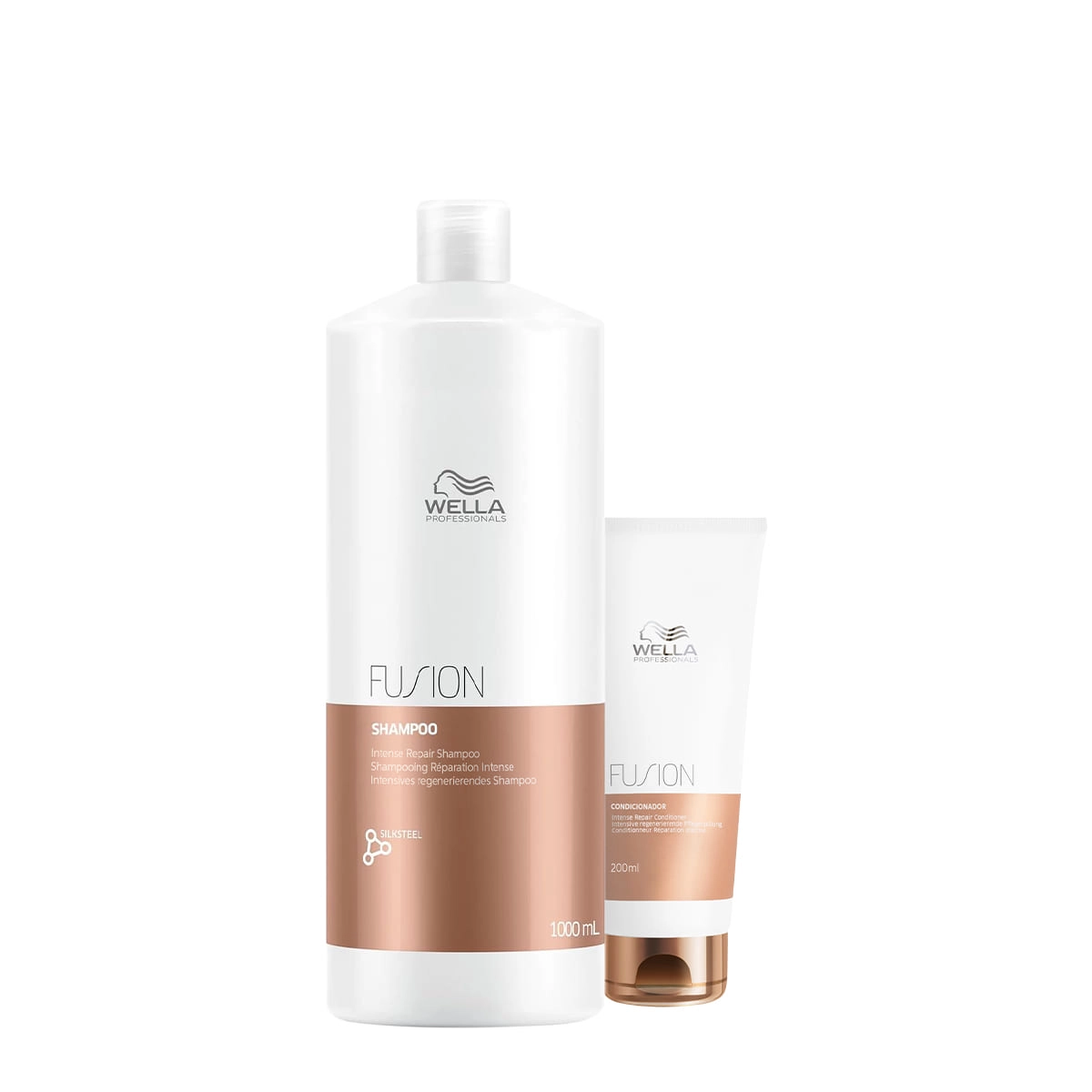 Kit Wella Fusion Cabelos Danificados (2 Produtos)