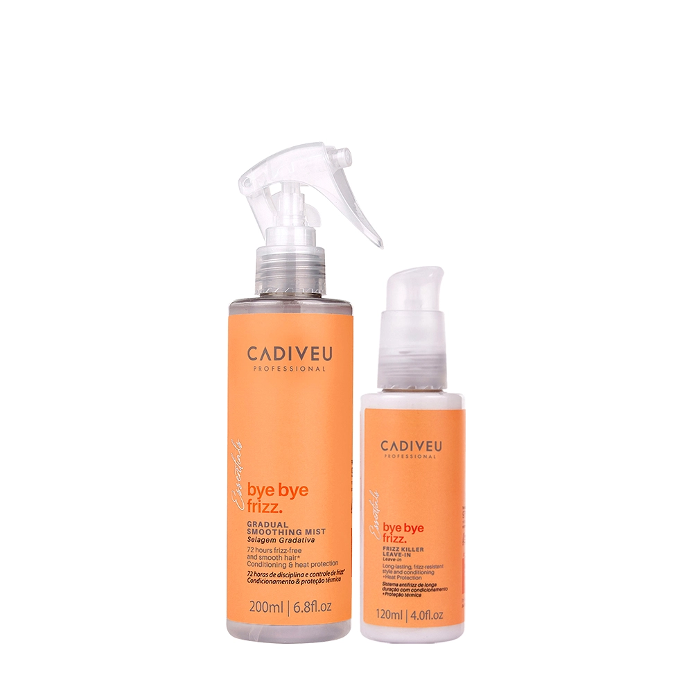Kit Cadiveu Professional Bye Bye Frizz Selagem Gradativa E Leave-in (2 Produtos)