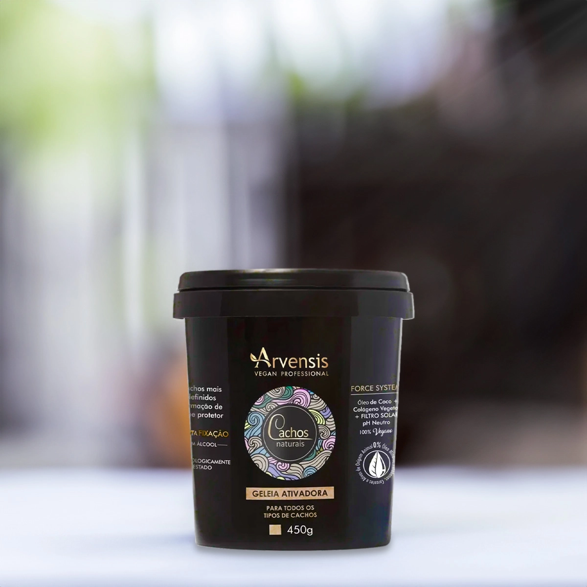 Produto Kit_Arvensis_Cachos_Naturais_Crespos_Crespissimos_Ativador_de_Cachos_G_Mascara_G_Evas_3