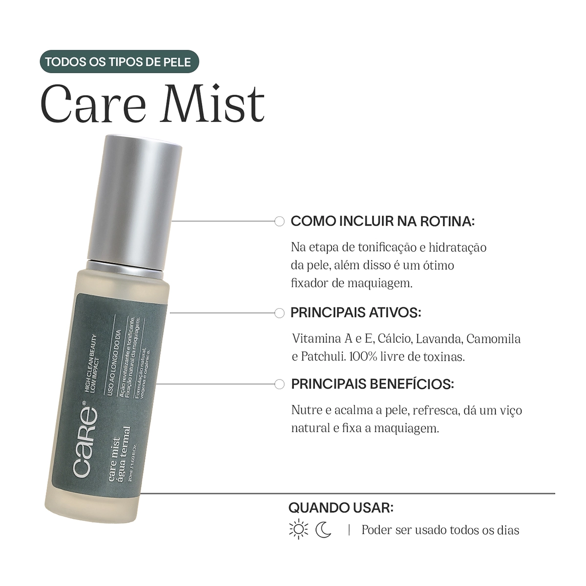 Produto Care_Natural_Beauty_Mist_Bruma_Hidratante_Care_20ml_Evas_4