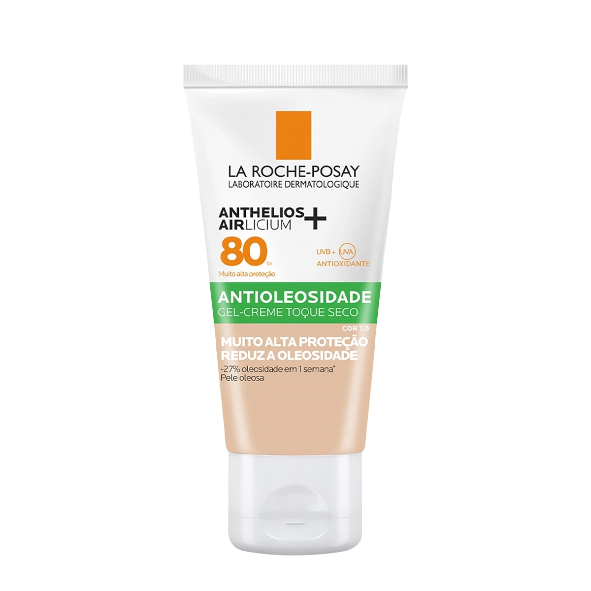 La Roche-Posay Anthelios Airlicium FPS80 Cor 1.0 - Protetor Solar Com Cor 40g