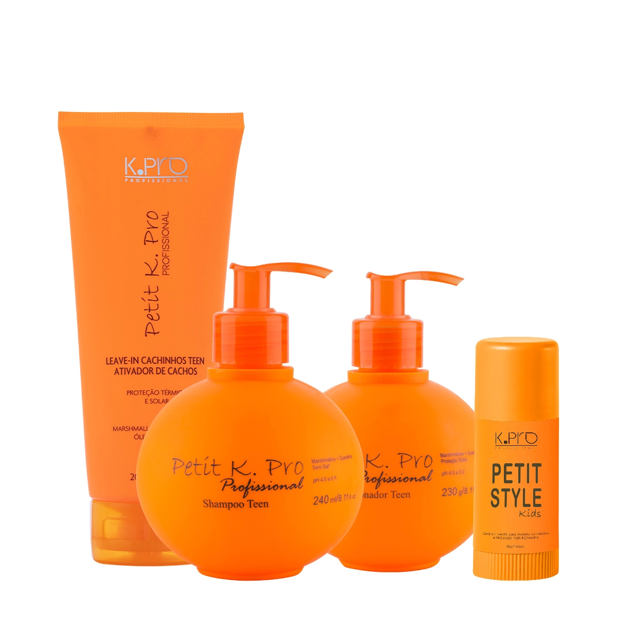 Kit K.Pro Profissional Petit Kids (4 Produtos)
