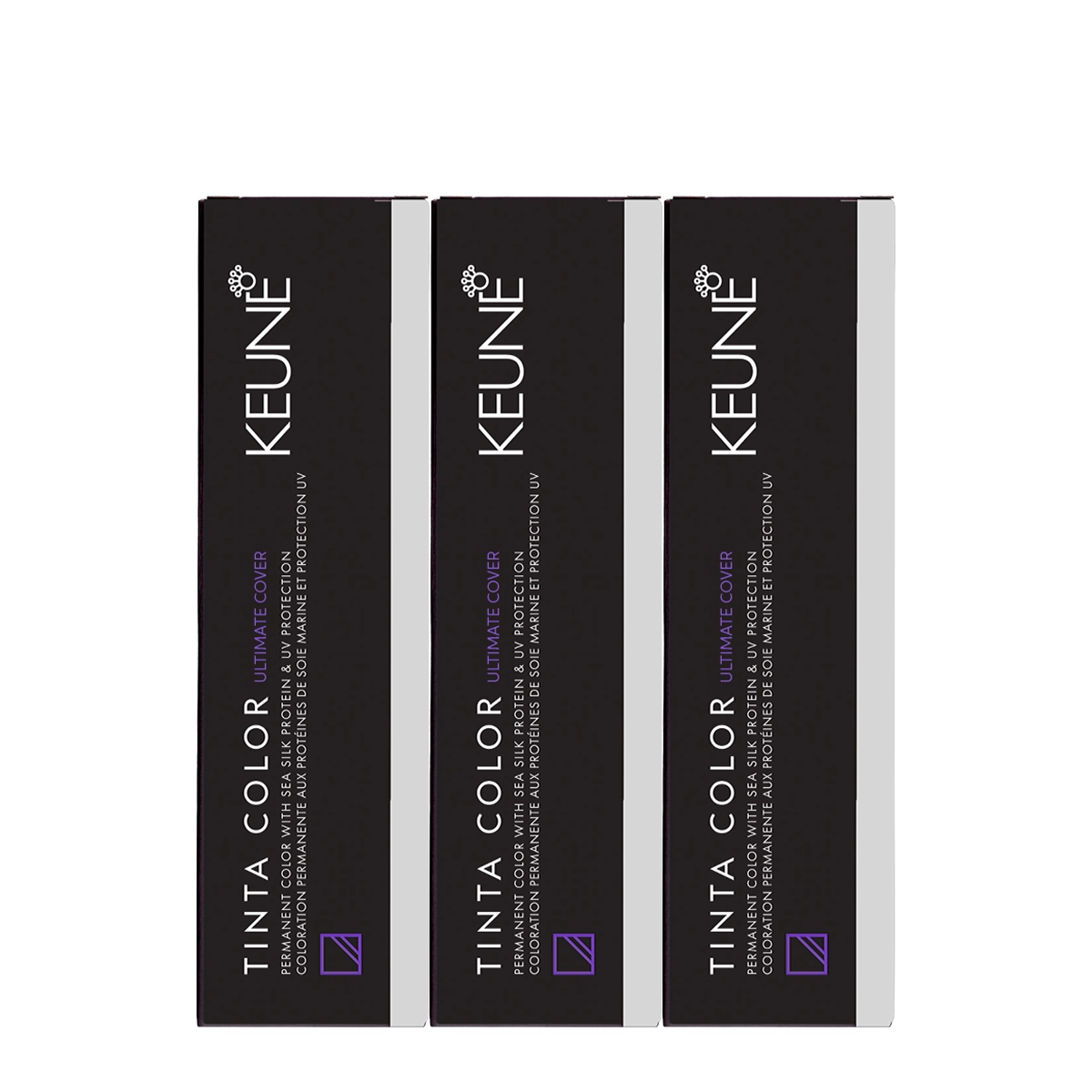 Kit Keune Tinta Color Ultimate Cover 6.00 Loiro Escuro - Coloração 60ml (3 Unidades)