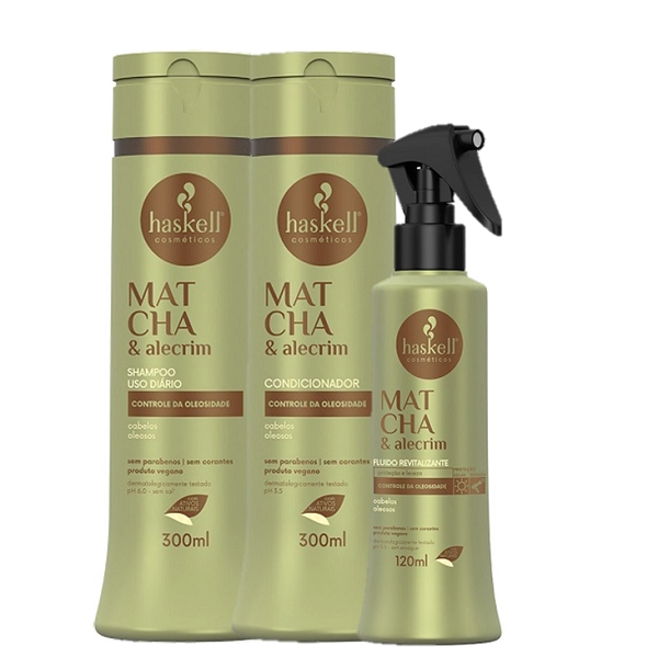 Haskell Matcha E Alecrim Duo 300ml E Fluido 120ml