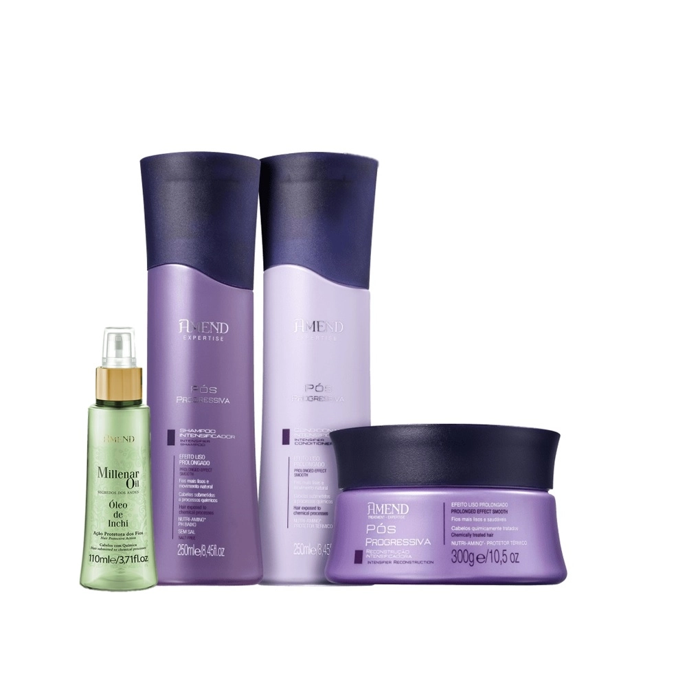 Kit Amend Pos Progressiva Millenar Inchi (4 Produtos)
