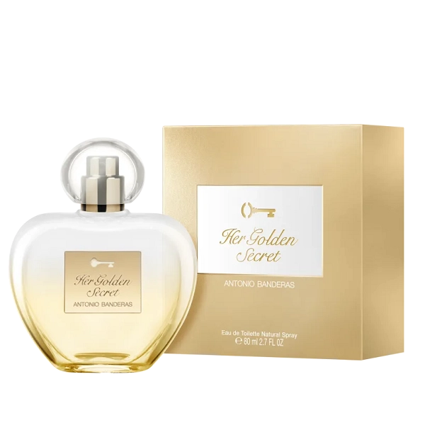 Produto: Her Golden Secret Antonio Banderas Eau de Toilette - Perfume Feminino 80ml
