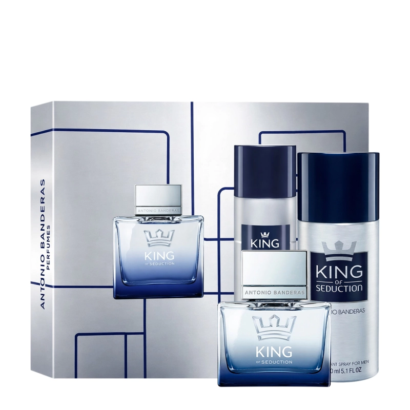 Produto: Antonio Banderas King os Seduction Coffret Eau de Toilette Desodorante (2 produtos)