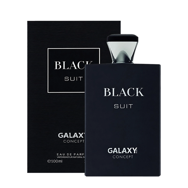 Produto: Galaxy Plus Black Suit Eau de Parfum - Perfume Masculino 100ml