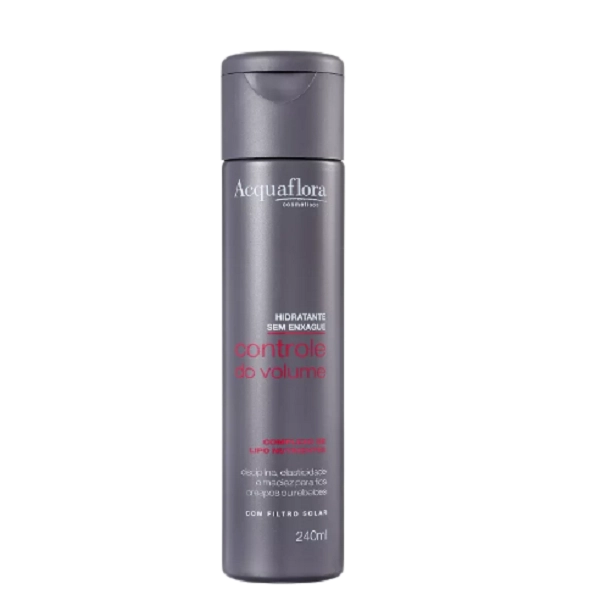 Acquaflora Controle do Volume Leave-in Hidratante s/ Enxague 240ml Produto: Acquaflora Controle do Volume Leave-in Hidratante s/ Enxague 240ml