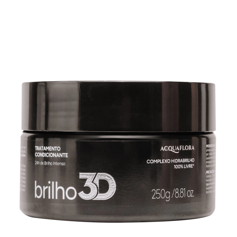 Acquaflora Brilho 3D - Tratamento Condicionante 250g Produto: Acquaflora Brilho 3D - Tratamento Condicionante 250g