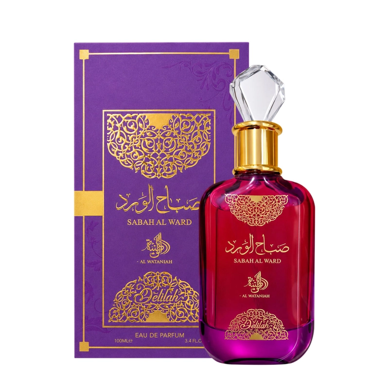Al Wataniah Sabah Al Ward Delilah - Perfume Feminino 100ml Produto: Al Wataniah Sabah Al Ward Delilah - Perfume Feminino 100ml