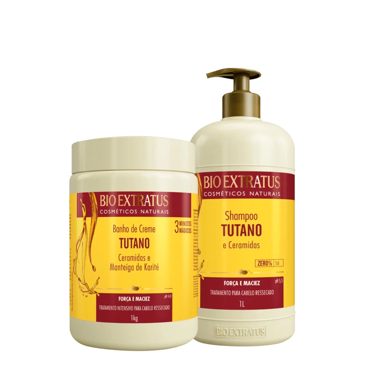 Produto: Kit Bio Extratus Tutano Shampoo e Máscara (2 produtos)