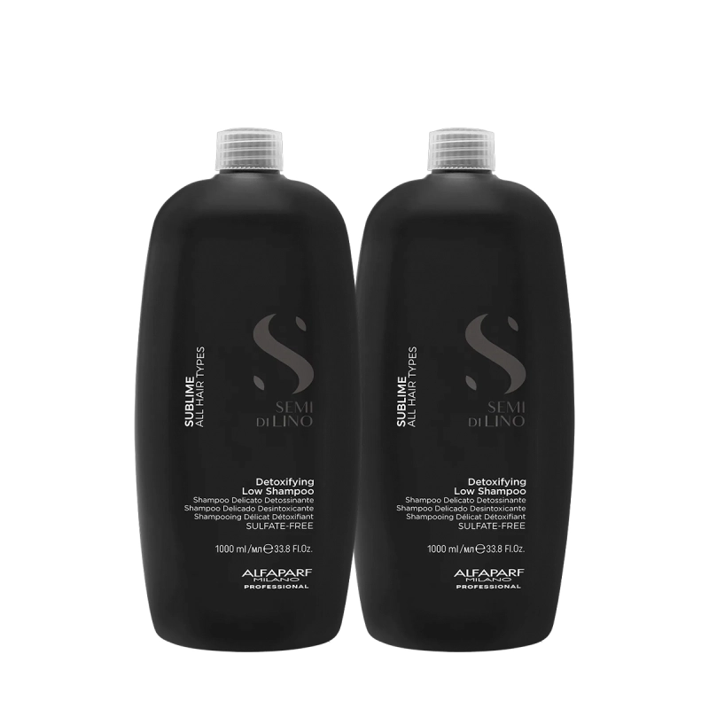 Produto: Kit Alfaparf Semi di Lino Sublime Detoxifying - Low Shampoo 1L (2 unidades)