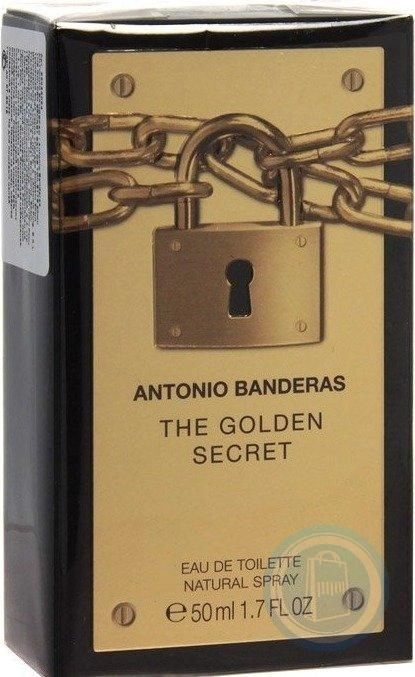 Produto: The Golden Secret Antonio Banderas Perfume Masculino 50ML