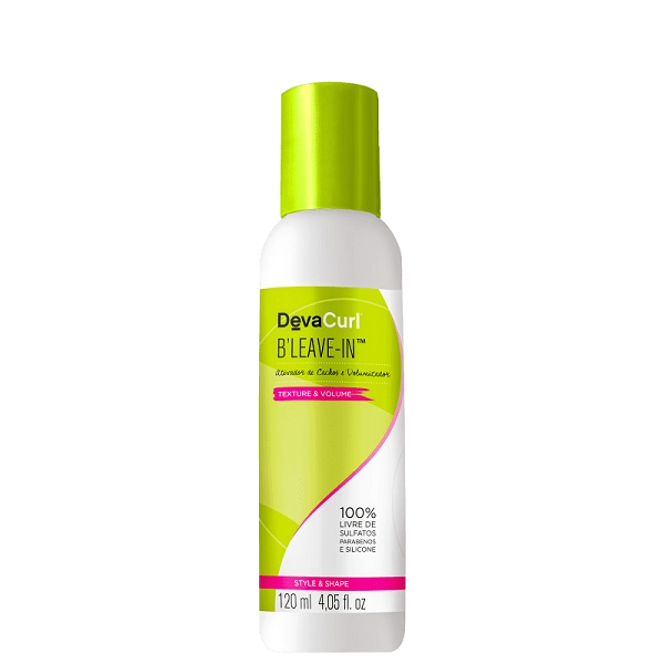 Produto: Deva Curl B Leave in Ativador de Cachos e Volumizador 120ml