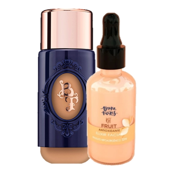 Produto: Bruna Tavares Base Liquida BT Skin M20 e BT Fruit Elixir Facial