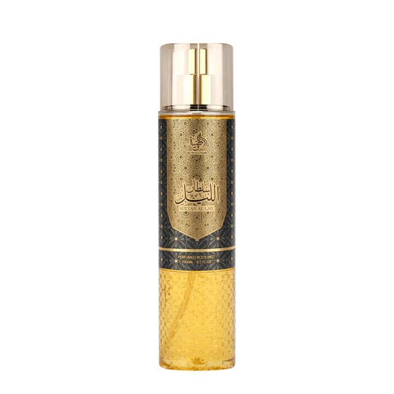 Al Wataniah Sultan al Lail - Body Splash 250ml Produto: Al Wataniah Sultan al Lail - Body Splash 250ml