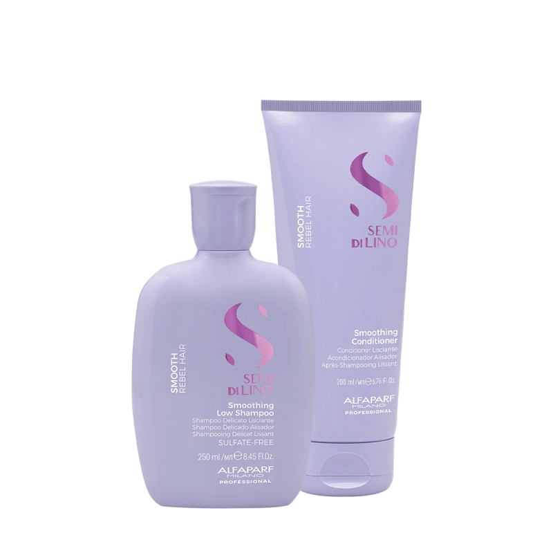 Produto: Kit Alfaparf Semi di Lino Smooth - Controle do Frizz (2 produtos)