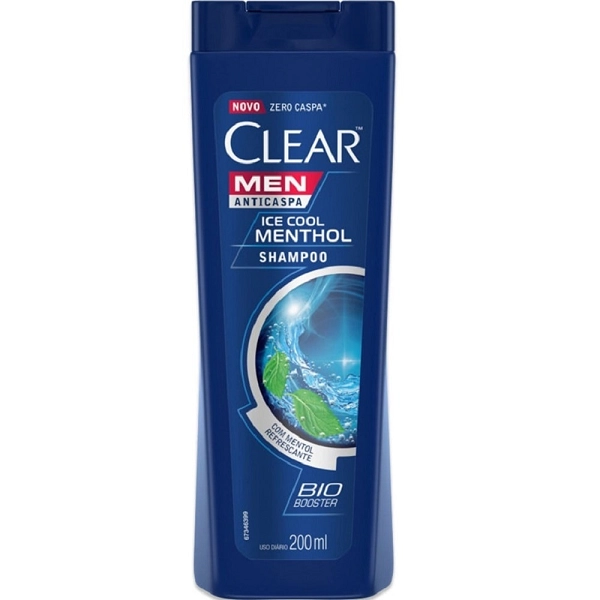 Clear Men Ice Cool Menthol - Shampoo 400ml Produto: Clear Men Ice Cool Menthol - Shampoo 400ml